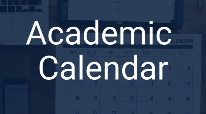 Academic Calendar