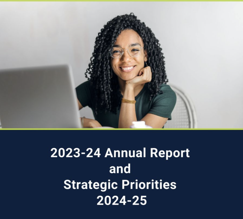 Annual Report + Strategic Priorities 2023-24 Annual Report and Strategic Priorities 2024-25